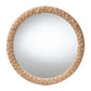 bali & pari Shara Coastal Braided Rope Accent Mirror FredCo