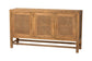 bali & pari Sibu Bohemian Natural Rattan and Reclaimed Wood Cabinet FredCo