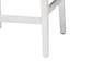 bali & pari Talli Bohemian Paper Loom and White Mahogany Wood Counter Stool FredCo