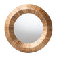 bali & pari Tarun Bohemian Grasscloth Accent Mirror FredCo