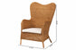 bali & pari Terra Bohemian Light Honey Rattan Arm Chair FredCo