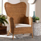 bali & pari Terra Bohemian Light Honey Rattan Arm Chair FredCo