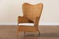 bali & pari Terra Bohemian Light Honey Rattan Arm Chair FredCo
