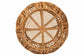 bali & pari Tiramisu Modern Bohemian Natural Brown Rattan Coffee Table FredCo