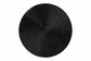 bali & pari Tokyo Laminated Natural Rattan Coffee Table - Handcrafted Bowl-Shaped Center Table for Living Room, Coastal Boho Style Furniture in Black FredCo