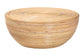 bali & pari Tokyo Laminated Natural Rattan Coffee Table - Handcrafted Bowl-Shaped Center Table for Living Room, Coastal Boho Style Furniture in Natural Brown FredCo