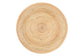bali & pari Tokyo Laminated Natural Rattan Side Table - Hourglass Accent Table with Modern Sculptural Design, Boho Chic Style for Living Room or Bedroom, Natural FredCo