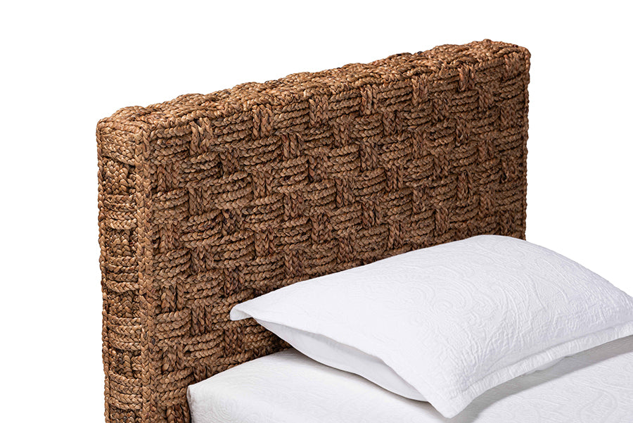 bali & pari Twin Size Rhinos Handwoven Seagrass Daybed FredCo