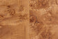 bali & pari Valora Modern and Contemporary Natural Mappa Burl Wood 4-Door Sideboard Buffet FredCo