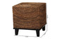 bali & pari Verino Bohemian Natural Seagrass End Table FredCo
