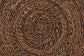bali & pari Verino Bohemian Natural Seagrass End Table FredCo