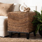 bali & pari Verino Bohemian Natural Seagrass End Table FredCo