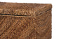 bali & pari Verino Handwoven Seagrass Storage Bench with Removable Lid - Rustic Wicker Trunk Chest for Entryway, Living Room, or Bedroom Organization FredCo