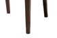 bali & pari Zaila Bohemian Light Honey Rattan and Dark Brown Wood Dining Chair FredCo