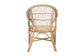 bali & pari Zaira Modern Bohemian Natural Rattan Arm Chair FredCo