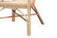 bali & pari Zaira Modern Bohemian Natural Rattan Arm Chair FredCo