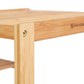 Bamboo Customizable Storage Shelf 35" High FredCo