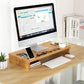 Bamboo Monitor Stand Organizer FredCo