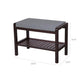 Bamboo Padded Shoe Bench FredCo