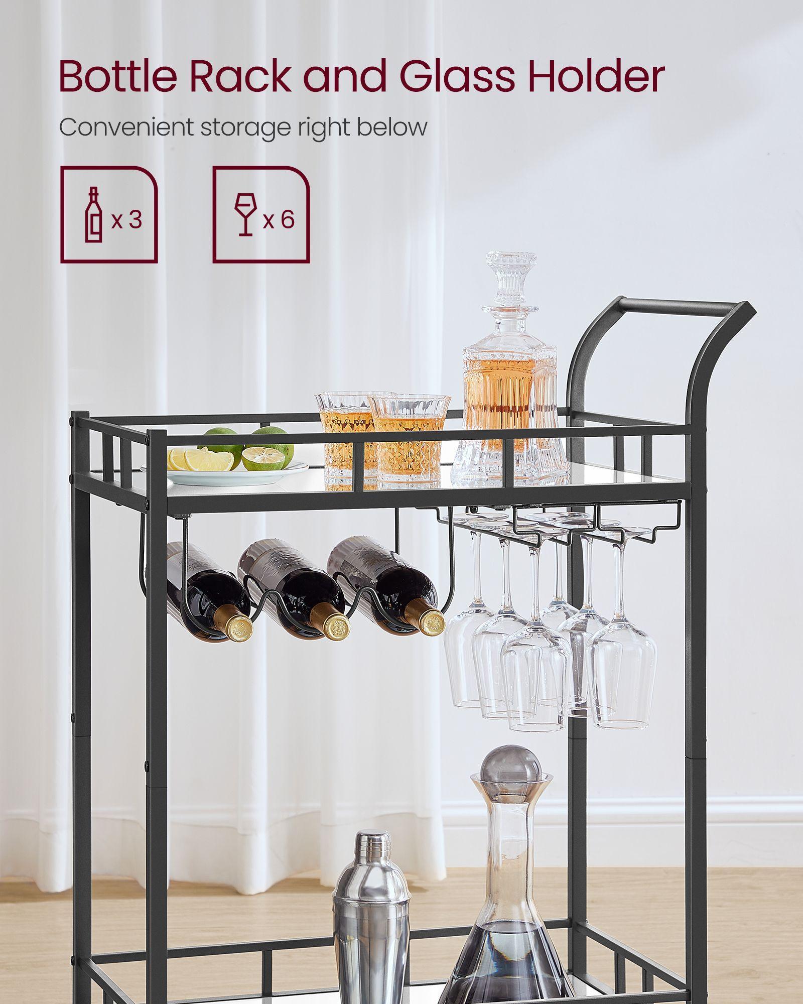 Bar Cart Black FredCo