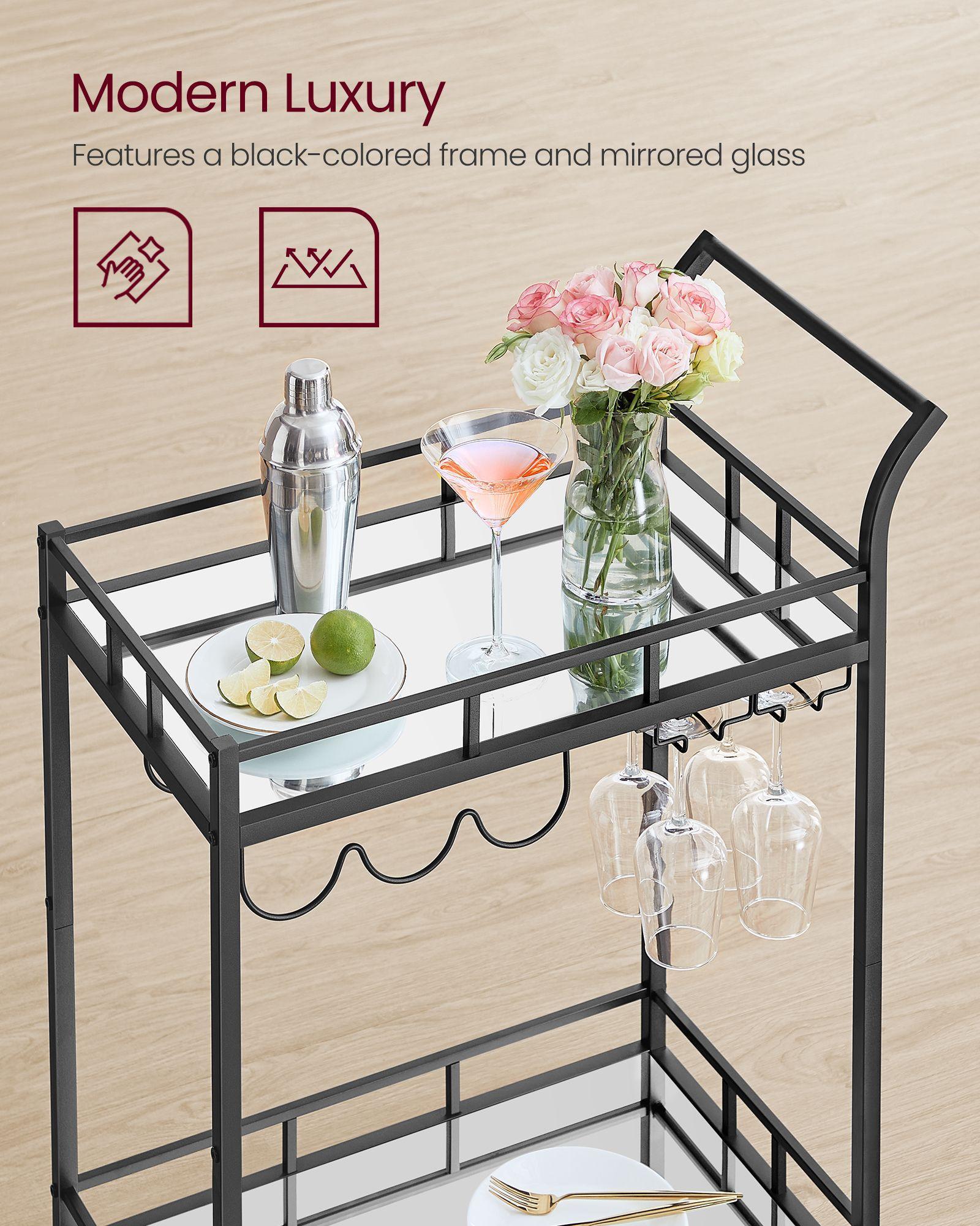 Bar Cart Black FredCo