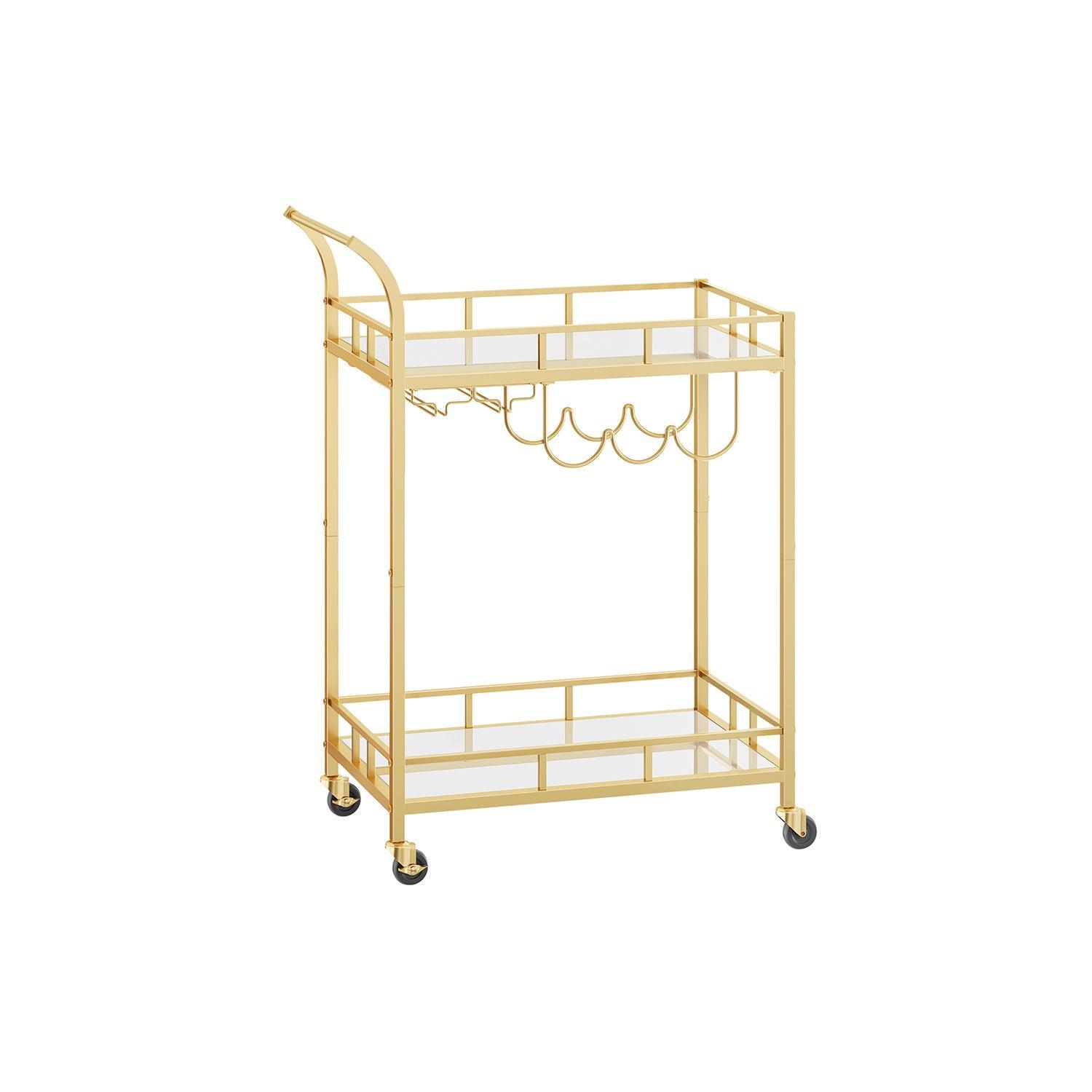 Bar Cart Gold FredCo
