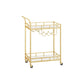 Bar Cart Gold FredCo