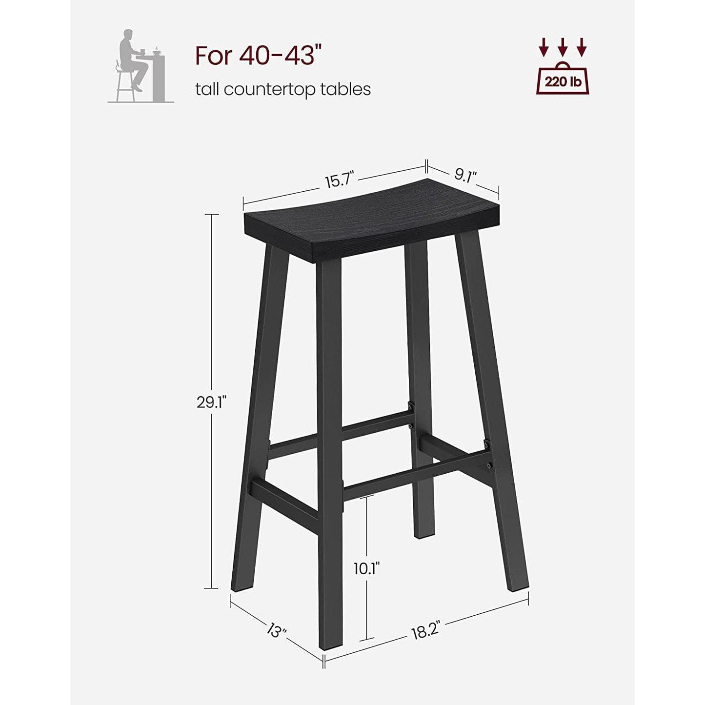Bar Height Stools Set FredCo