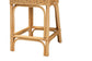 Barito Modern Bohemian Natural Rattan Counter Stool FredCo