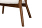 Baron Mid-Century Modern Cream Boucle Fabric Upholstered and Walnut Brown Finished Wood 2-Piece Living Room Accent Chair Set FredCo