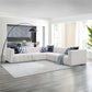 Bartlett Upholstered Fabric 5-Piece Sectional Sofa, EEI-4531 FredCo