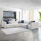 Bartlett Upholstered Fabric 5-Piece Sectional Sofa, EEI-4531 FredCo