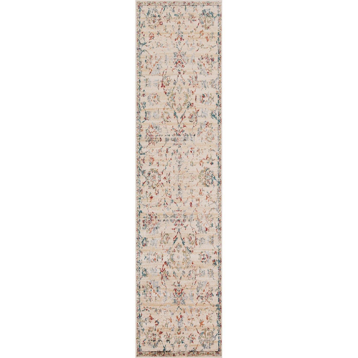 Basilio Modern Farmhouse Medallion Indoor Area Rug by Superior FredCo