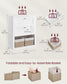 Bathroom Cabinet with 2 Drawers Cloud White FredCo