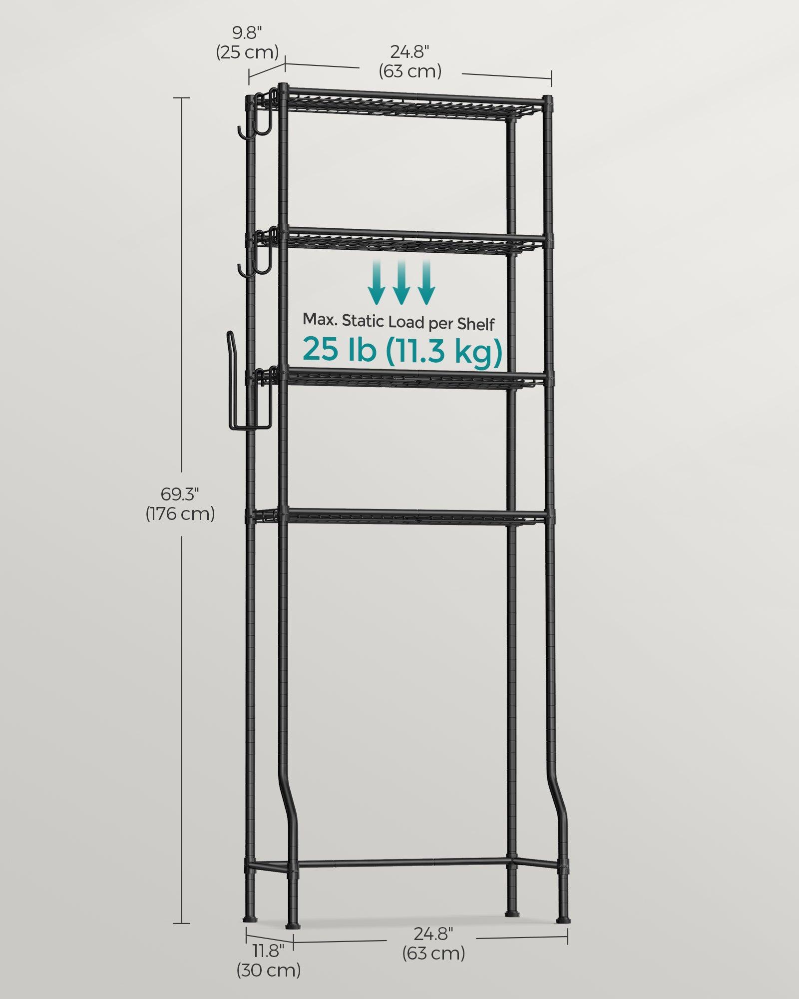 Bathroom Metal Storage Shelf FredCo