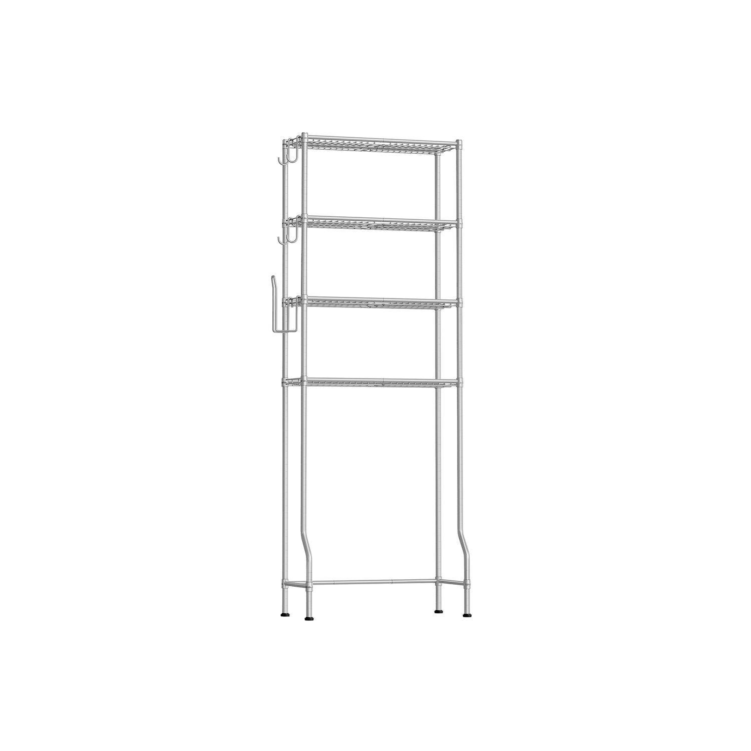 Bathroom Storage Shelf Gray FredCo