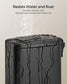 Bathroom Trash Can with Lid Black FredCo