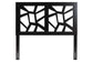 Baxton Studio Accorsa Modern Dark Brown Finished Wood Queen Size Headboard FredCo