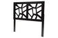 Baxton Studio Accorsa Modern Dark Brown Finished Wood Queen Size Headboard FredCo