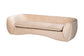 Baxton Studio Adanna Glam and Luxe Champagne Beige Velvet Fabric Sofa FredCo