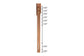 Baxton Studio Alecia Mid-Century Ash Walnut Wood Queen Size Platform Bed FredCo