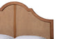 Baxton Studio Alecia Mid-Century Ash Walnut Wood Queen Size Platform Bed FredCo