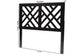 Baxton Studio Aliya Modern Dark Brown Finished Wood Queen Size Headboard FredCo