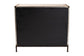 Baxton Studio Benton Vintage White Canvas 4-Drawer Storage Cabinet FredCo