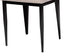 Baxton Studio Bishop Industrial Beige Fabric and Metal Dining Set FredCo