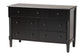 Baxton Studio Braith Farmhouse Black Spindle Wood King Size 4-Piece Bedroom Set FredCo