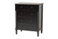Baxton Studio Braith Farmhouse Black Spindle Wood King Size 4-Piece Bedroom Set FredCo