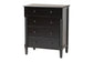 Baxton Studio Braith Farmhouse Black Spindle Wood Queen Size 4-Piece Bedroom Set FredCo