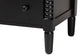 Baxton Studio Braith Farmhouse Black Spindle Wood Queen Size 4-Piece Bedroom Set FredCo