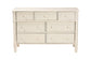 Baxton Studio Braith Farmhouse Ivory Spindle Wood 7-Drawer Dresser FredCo